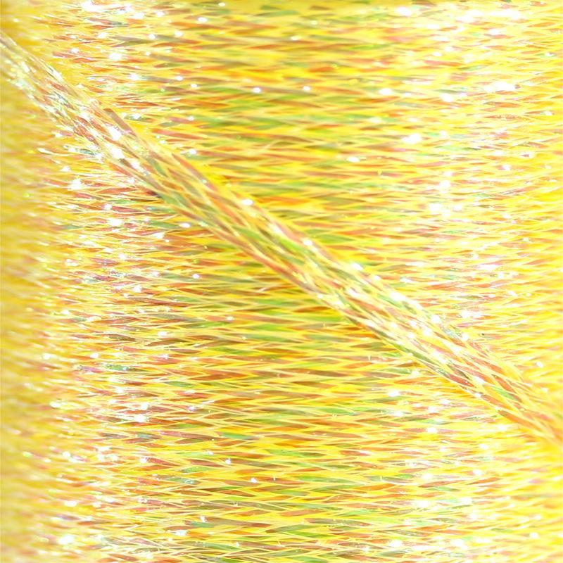 Veevus Mini Flat Braid Yellow Pearl Chenilles, Body Materials
