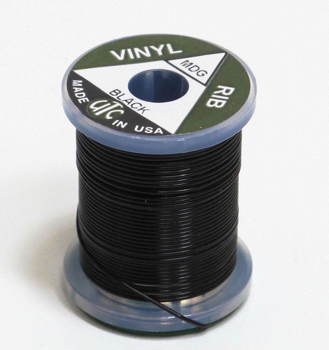 Vinyl D Rib Midge Black