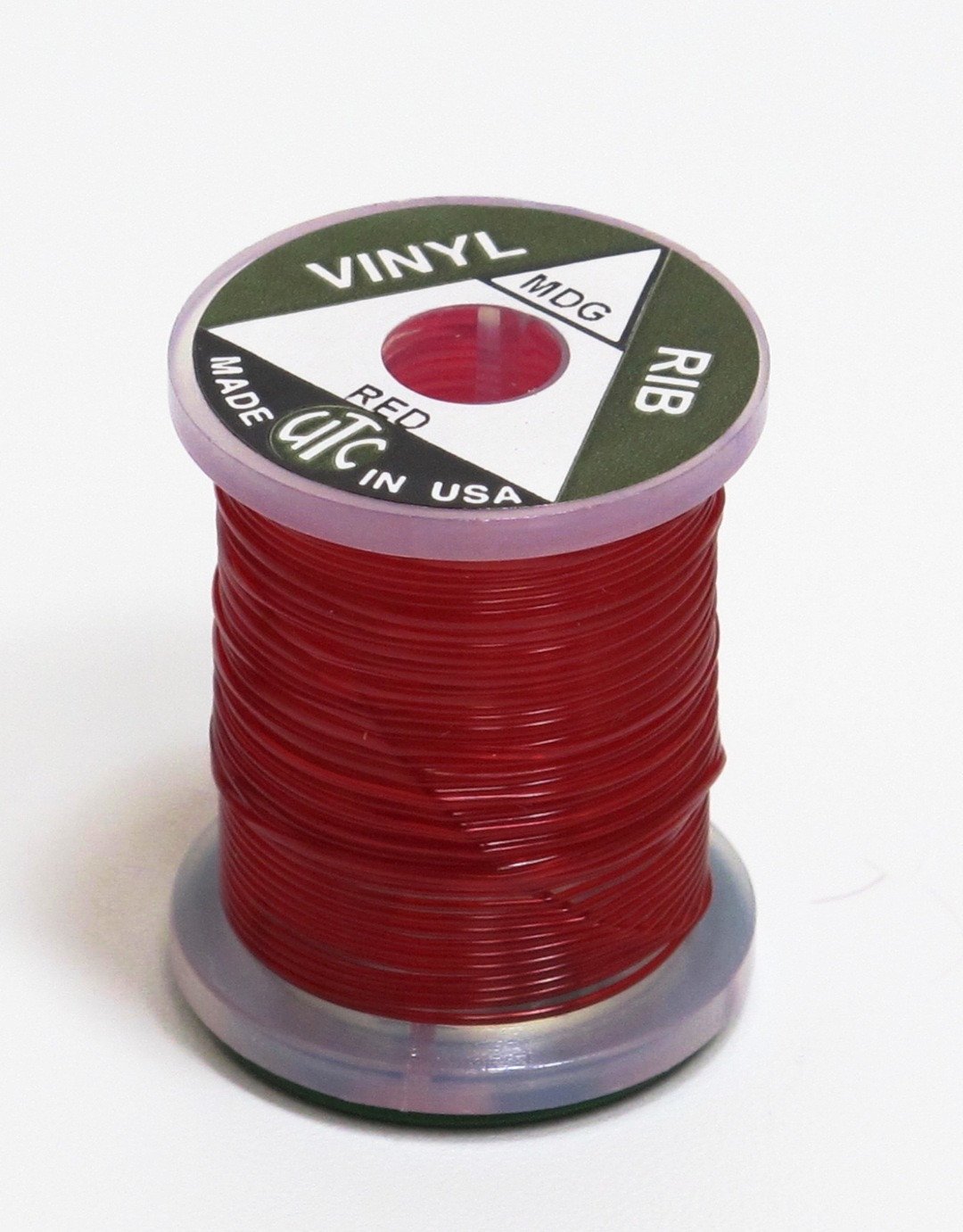 Vinyl D Rib Midge Red