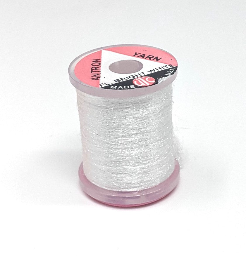 Wapsi Antron Yarn Spool Fl Bright White Chenilles, Body Materials