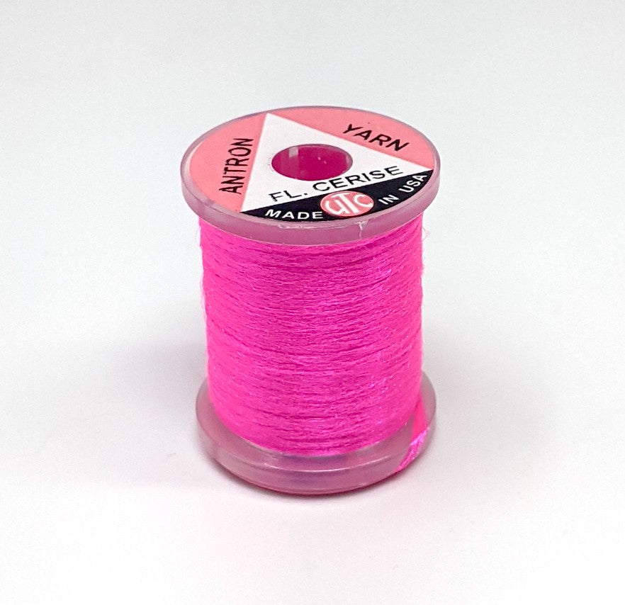 Wapsi Antron Yarn Spool Fl Cerise Chenilles, Body Materials
