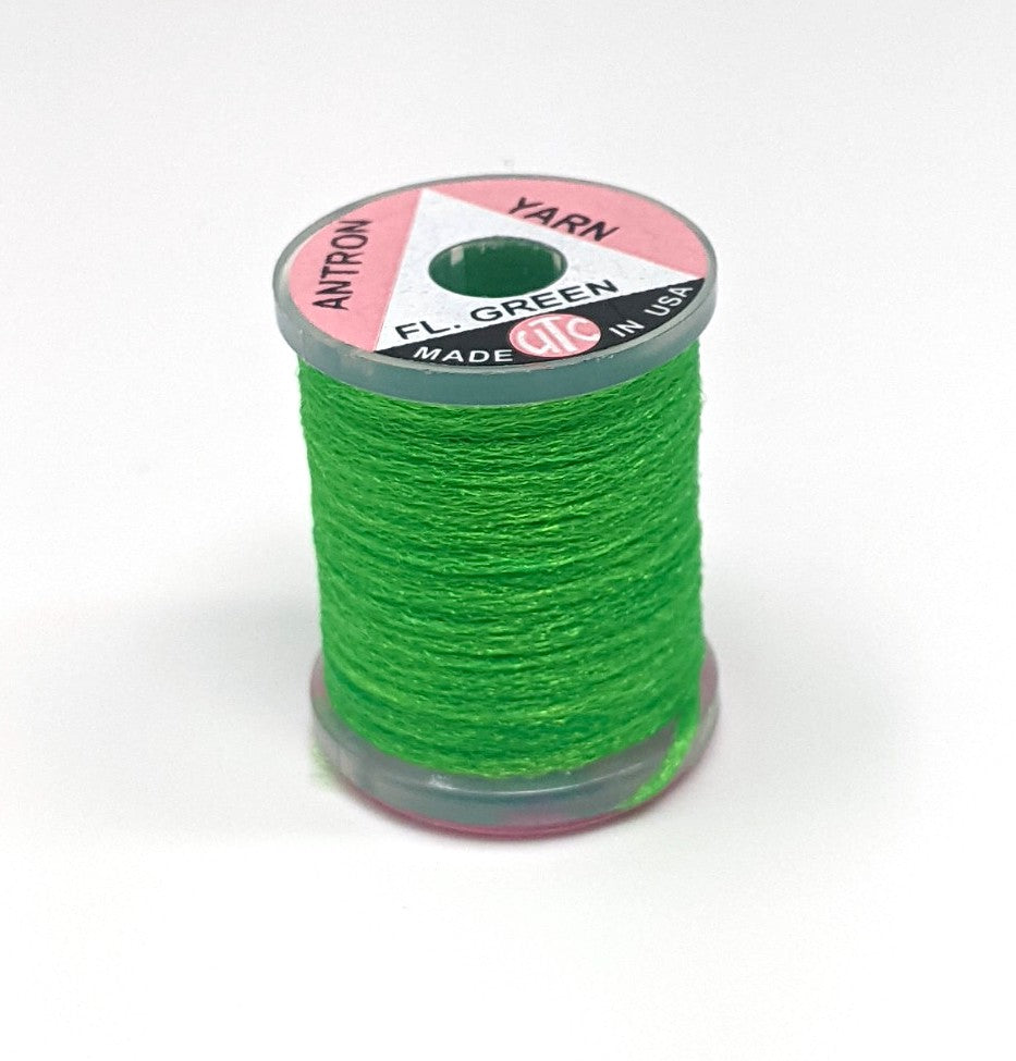 Wapsi Antron Yarn Spool Fl Green Chenilles, Body Materials