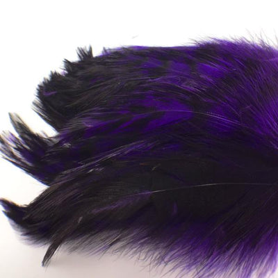 Wapsi Barred Neck Hackle Strung Purple