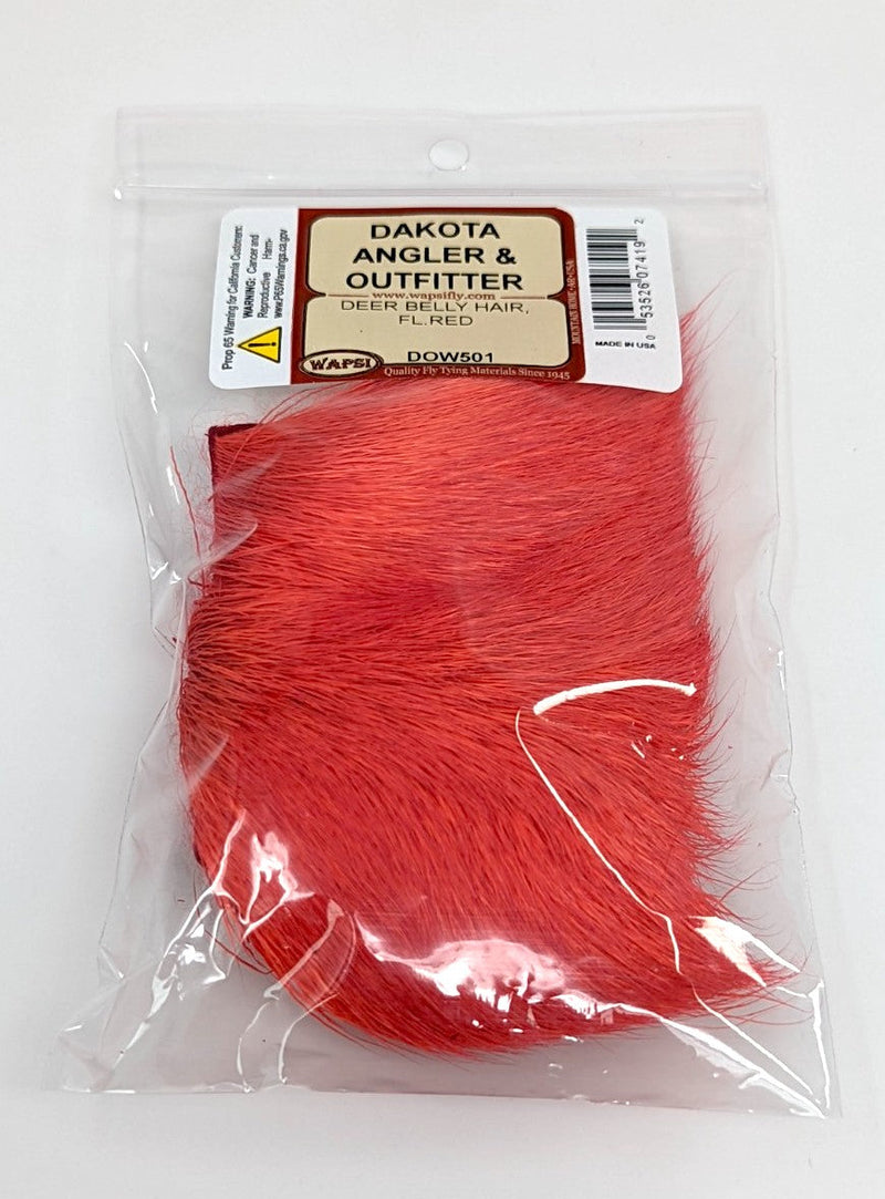 Wapsi Deer Belly Hair Fl Red Hair, Fur