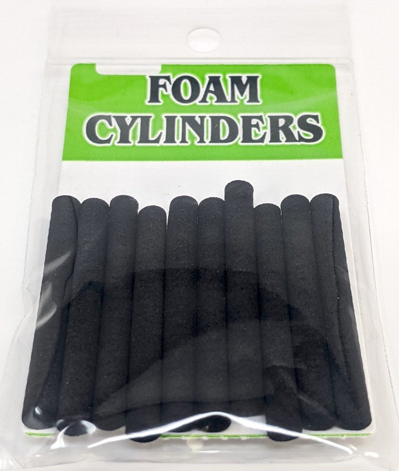Wapsi Foam Cylinders Black / 3/16" Chenilles, Body Materials