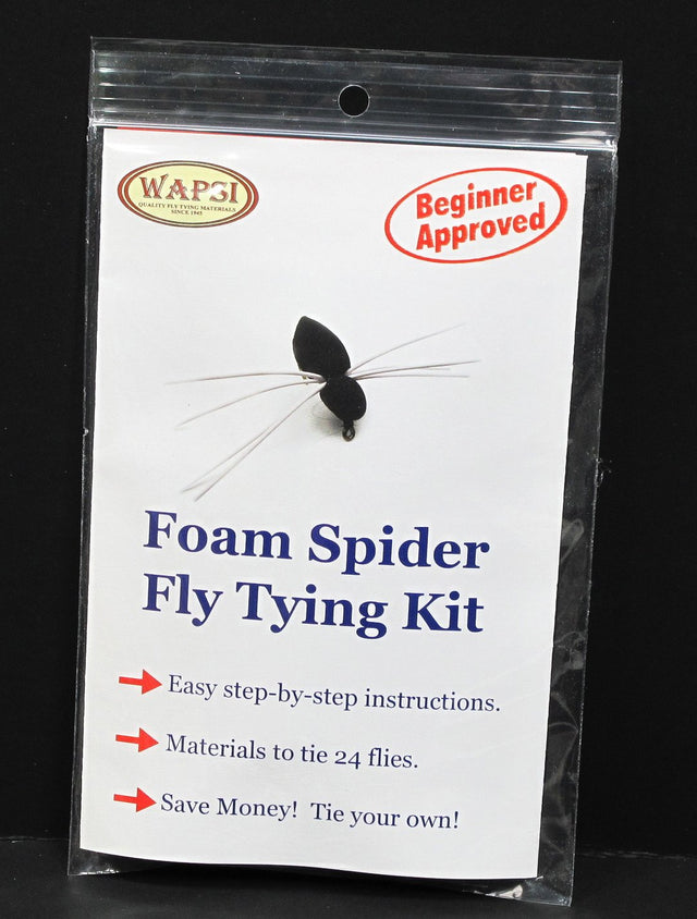 Wapsi Foam Spider Fly tying Kit