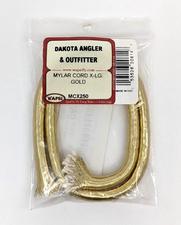 Wapsi Mylar Cord Gold / X-Large Chenilles, Body Materials