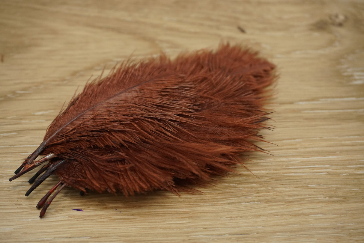 Wapsi Ostrich Marabou Brown