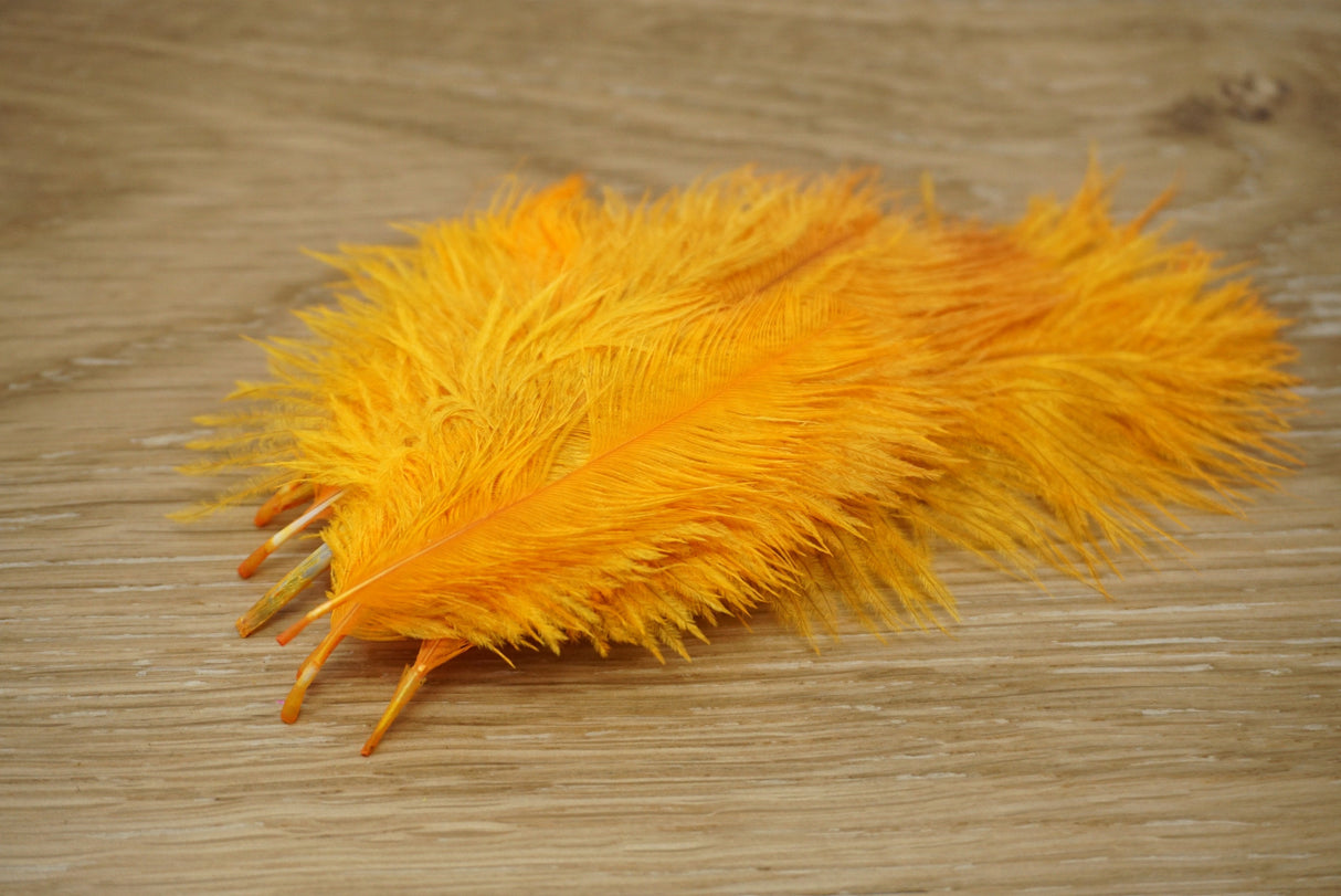 Wapsi Ostrich Marabou Fl Orange
