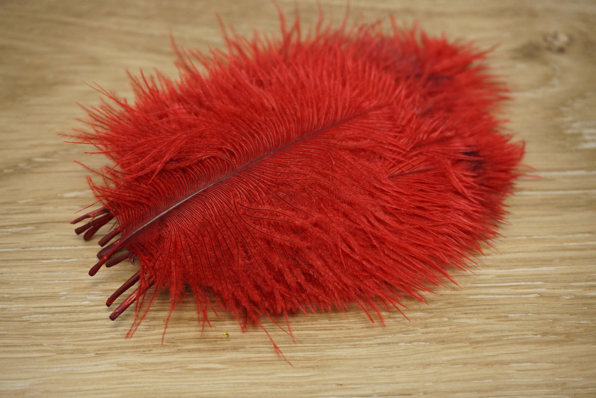 Wapsi Ostrich Marabou Red