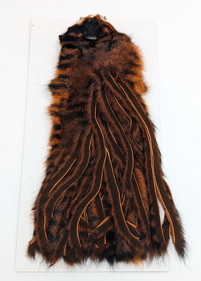 Wapsi Pine Squirrel Barred Skin Zonked Crawdad Orange Hair, Fur
