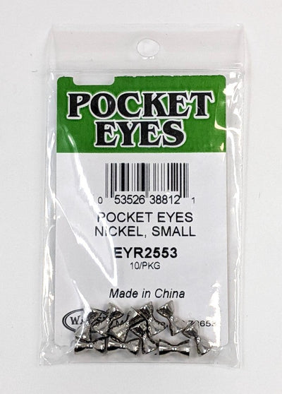 Wapsi Pocket Eyes Small / Nickel Beads, Eyes, Coneheads