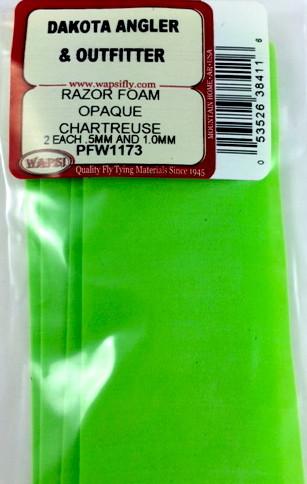 Wapsi Razor Foam opaque chartreuse