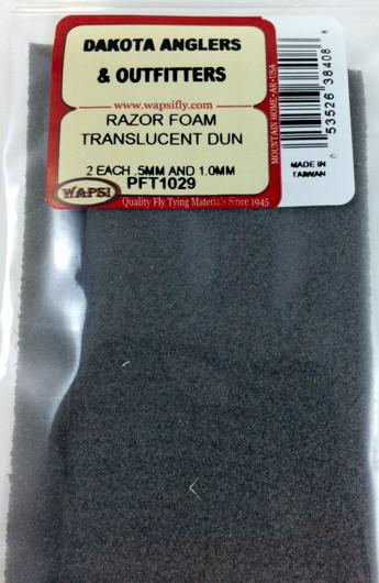 Wapsi Razor Foam Translucent Dun