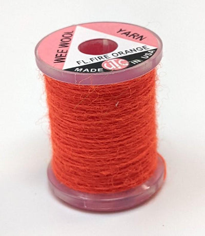 Wee Wool Yarn Fl Fire Orange Chenilles, Body Materials