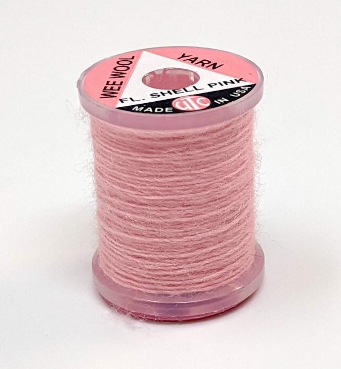Wee Wool Yarn Fl Shell Pink Chenilles, Body Materials