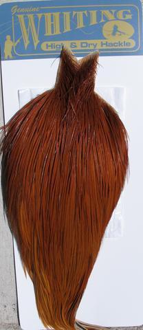 High & Dry Hackle Cape Brown