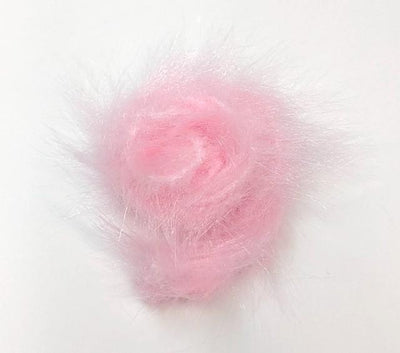 Wire Free Synthetic Fox Brushes #214 Lt Pink Chenilles, Body Materials