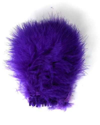 Wooly Bugger Marabou Purple Saddle Hackle, Hen Hackle, Asst. Feathers