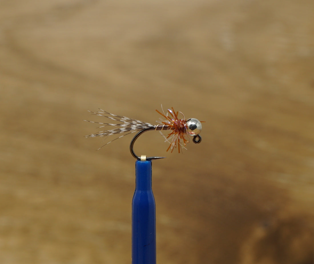 Teal & Brown Jig Fly