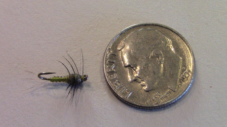 Oliver Edwards Buried Bead Baetis Nymph Belly Fly Tying