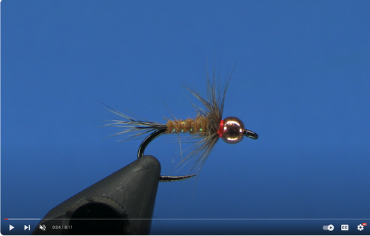 Tying Whitlock's Red Fox Squirrel Nymph