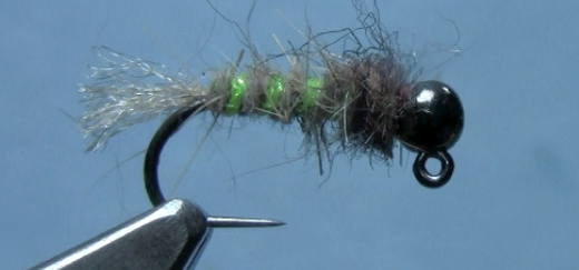 Bottom Bouncer Caddis Larva Czech Nymph