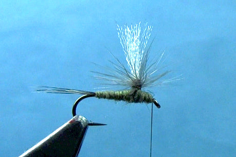 parachute dry fly tying