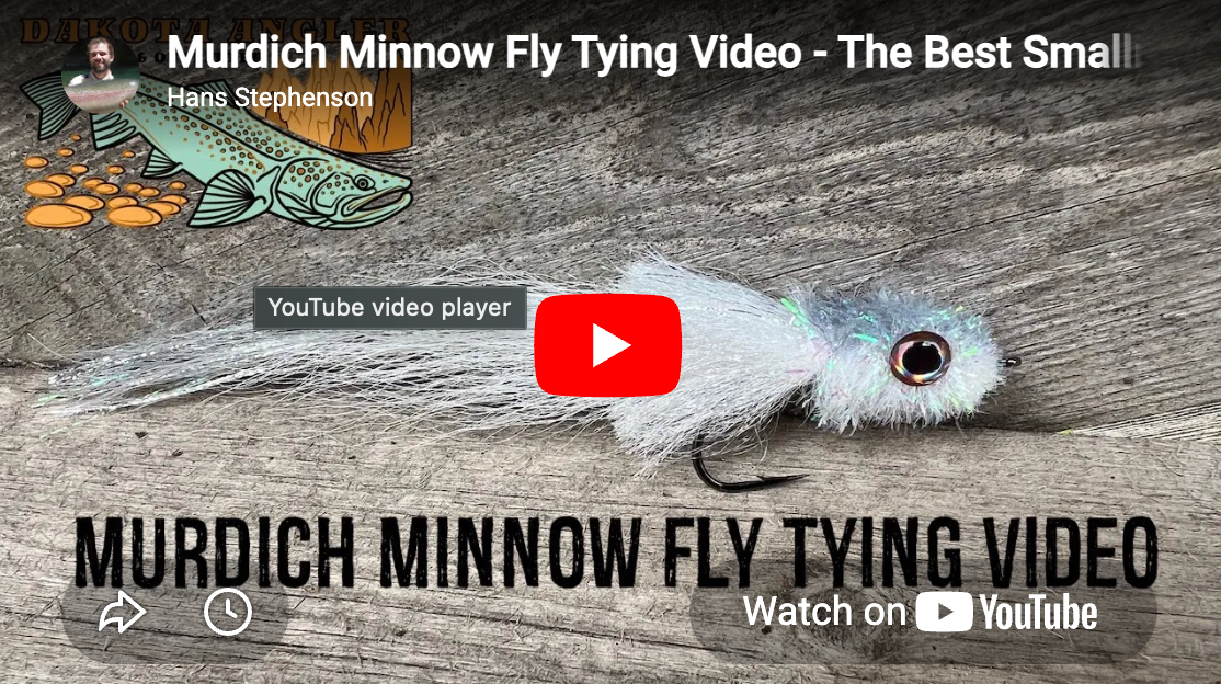 Improved Murdich Minnow Fly Tying Materials