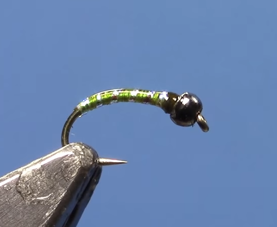 Green Weenie Tungsten Midge Materials