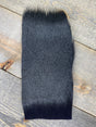 Varner's Big Bug Deer Hair 4" x 8" Patch - Late Season Grade #1 Black Deer Hair