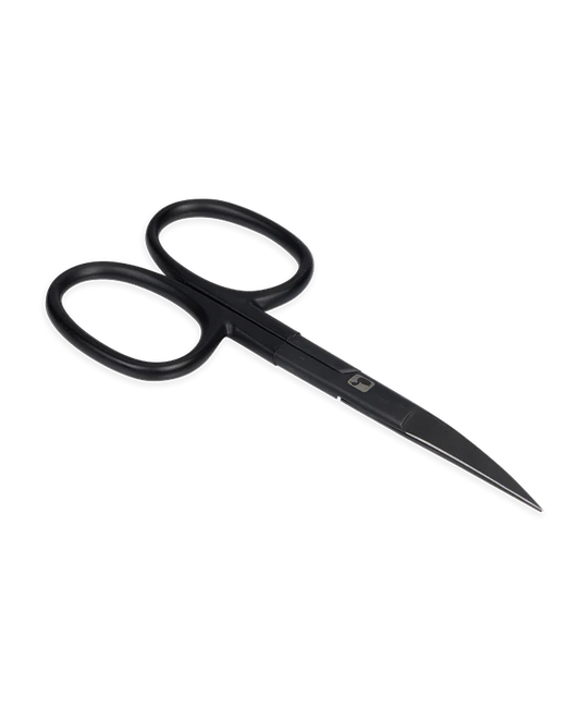 Loon Ergo Curved Hair Scissors- Black