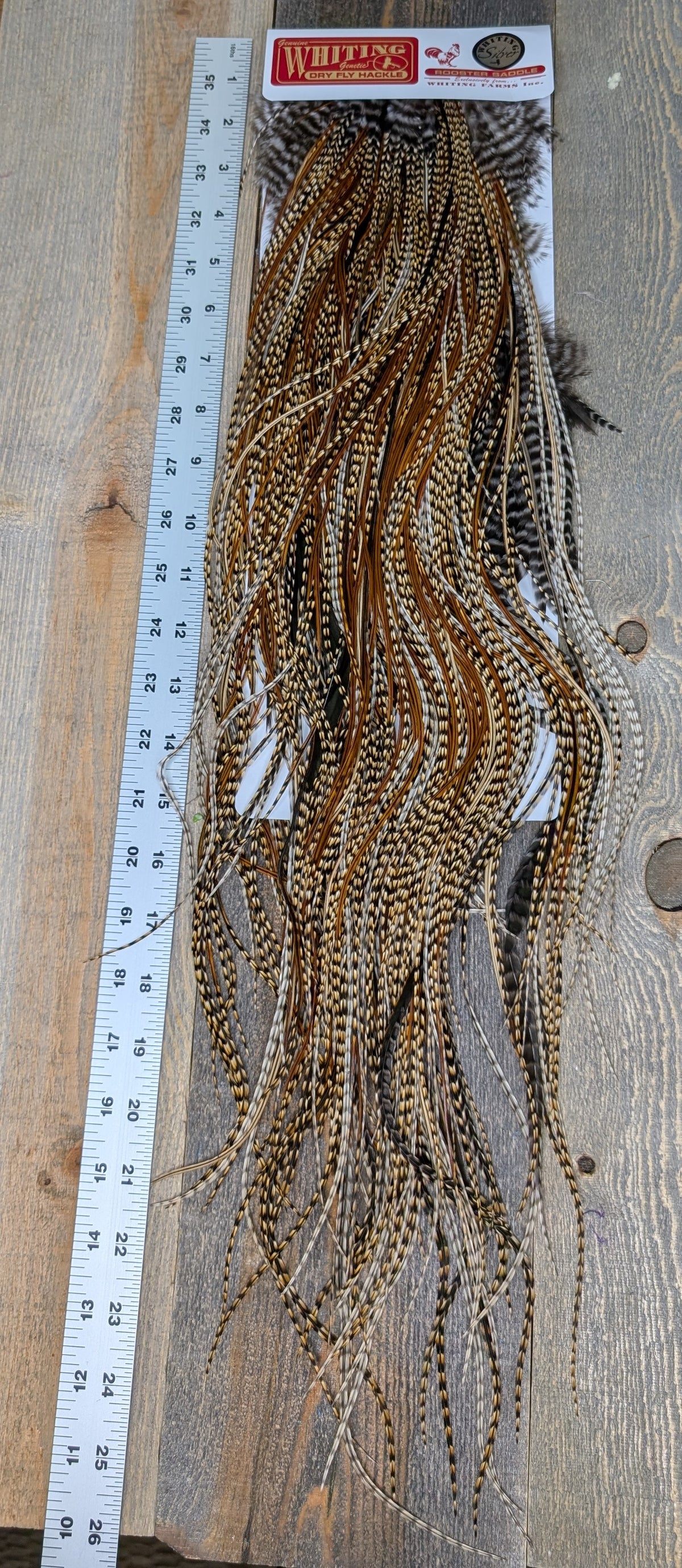 Whiting Silver Grade Midge Saddle Cree #3