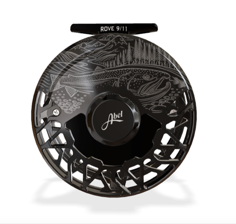 Abel Rove 9/11 Reel Black Underwood Swing Fly Reel