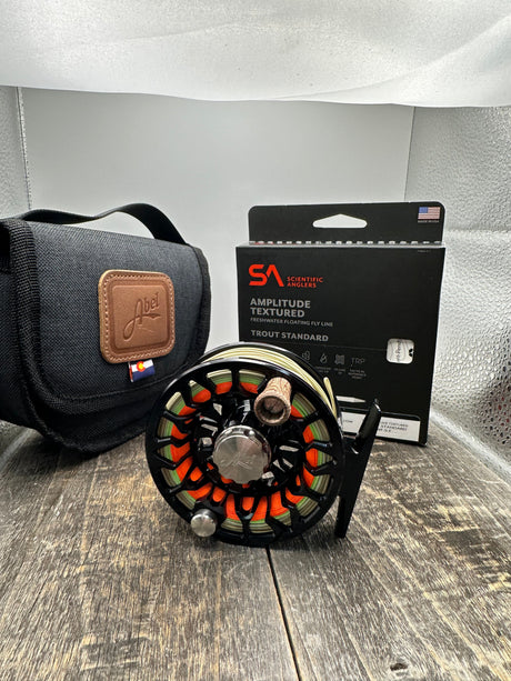 Abel SDF 4/5 Ported Grateful Dead Bolt Black Reel- (used) Used Gear