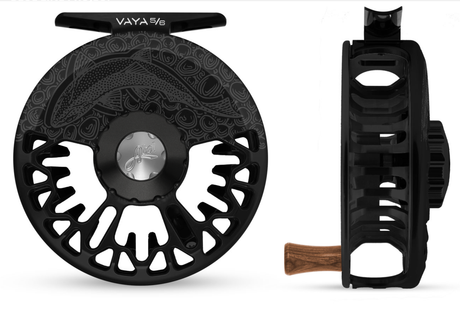Abel Vaya Reel- Underwood Sight Fish- Black 5/6 Fly Reel