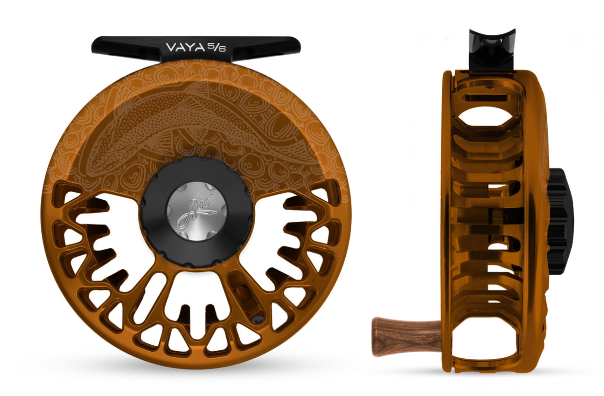 Abel Vaya Reel- Underwood Sight Fish- Bronze 5/6 Fly Reel
