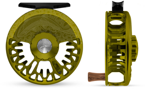 Abel Vaya Reel- Underwood Sight Fish- Olive 4/5 Fly Reel