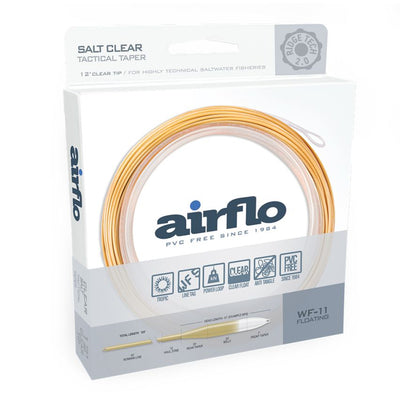 Airflo Ridge 2.0 Flats Tactical Clear Tip Fly Line WF10F Fly Line