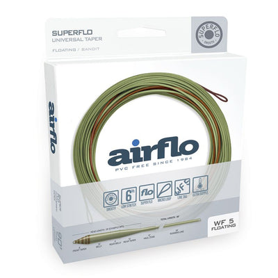 Airflo Superflo Smooth Universal Taper Fly Line WF5F Bandit Camo Fly Line