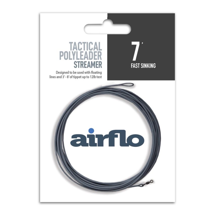 Airflo Tactical Streamer Polyleader 7' / Fast Sink 6ips Leaders & Tippet