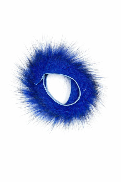 Aqua Flies American Opossum Strips Blue Misc. Hair & Fur