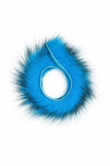 Aqua Flies American Opossum Strips KF Blue Misc. Hair & Fur