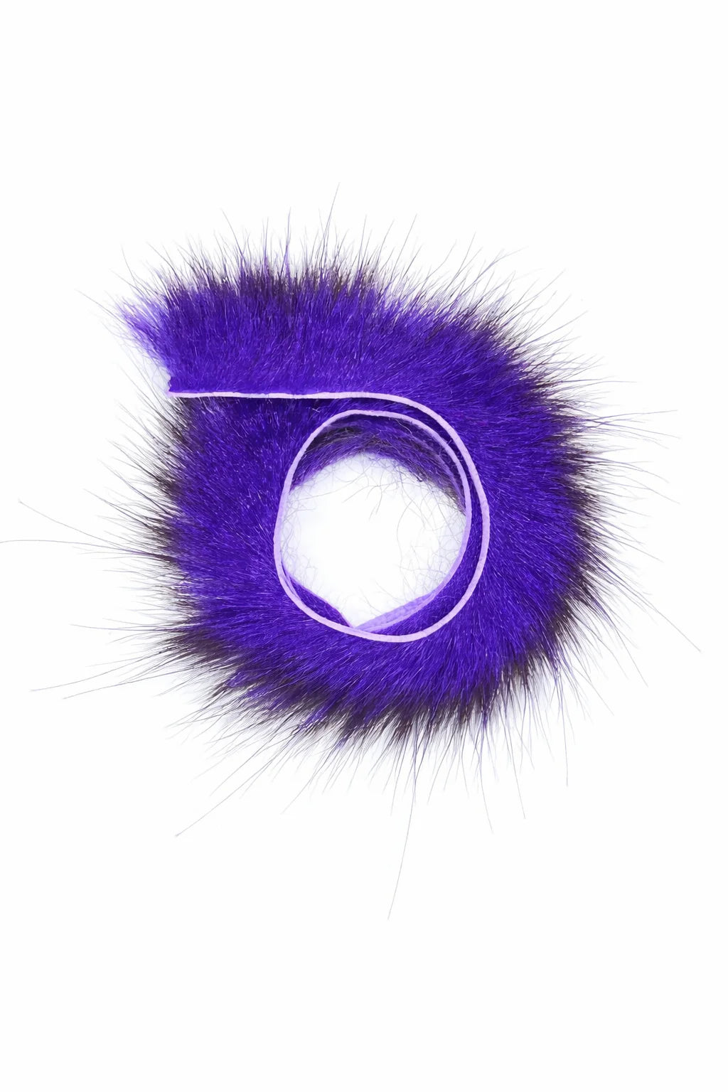 Aqua Flies American Opossum Strips Purple Misc. Hair & Fur