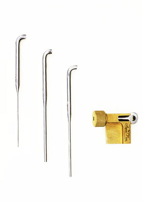 Aqua Flies Tube Needle Set with Vise Adapter Tube Fly Materials & Tools