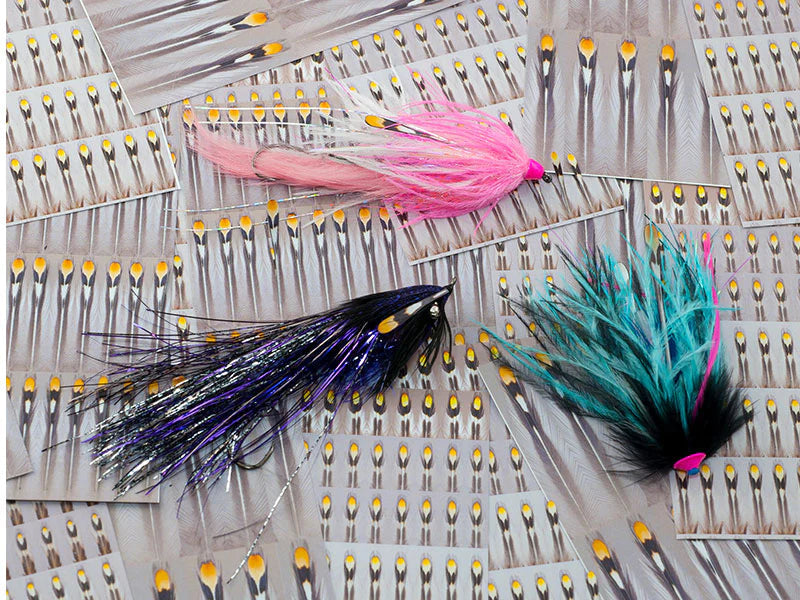 Aqua Flies Un-Real Jungle Cock Tube Fly Materials & Tools