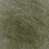 Arizona Crystal Minnow Hair Dark LMB Flash, Wing Materials