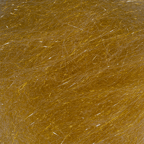 Arizona Crystal Minnow Hair Gold Flash, Wing Materials
