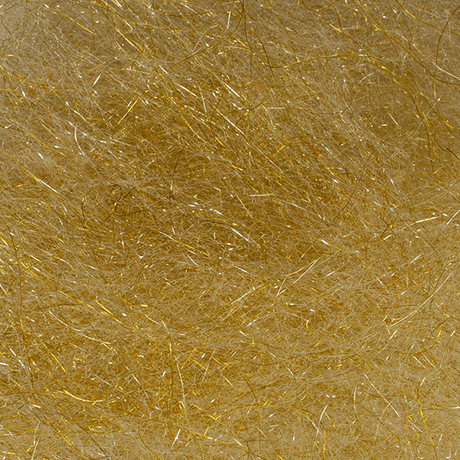 Arizona Crystal Minnow Hair Golden Olive Flash, Wing Materials