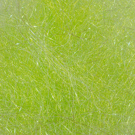 Arizona Diamond Hair Chartreuse Flash, Wing Materials
